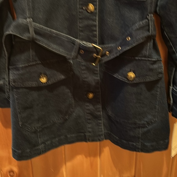 Bagatelle denim trench coat, L - Picture 4 of 9